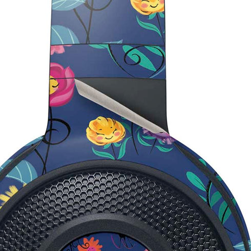 Disney Alice in Wonderland (animated) Floral Print Razer Kraken X Skin